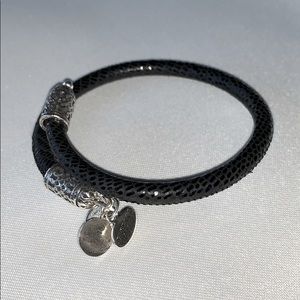 Mystic Terrain ebony wrap bracelet